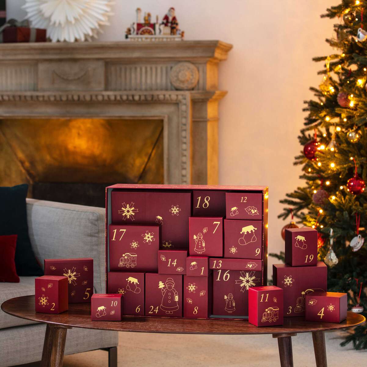 VILLEROY & BOCH Christmas Toy's Memory Calendario dell'Avvento 48,5x40cm Porcellana