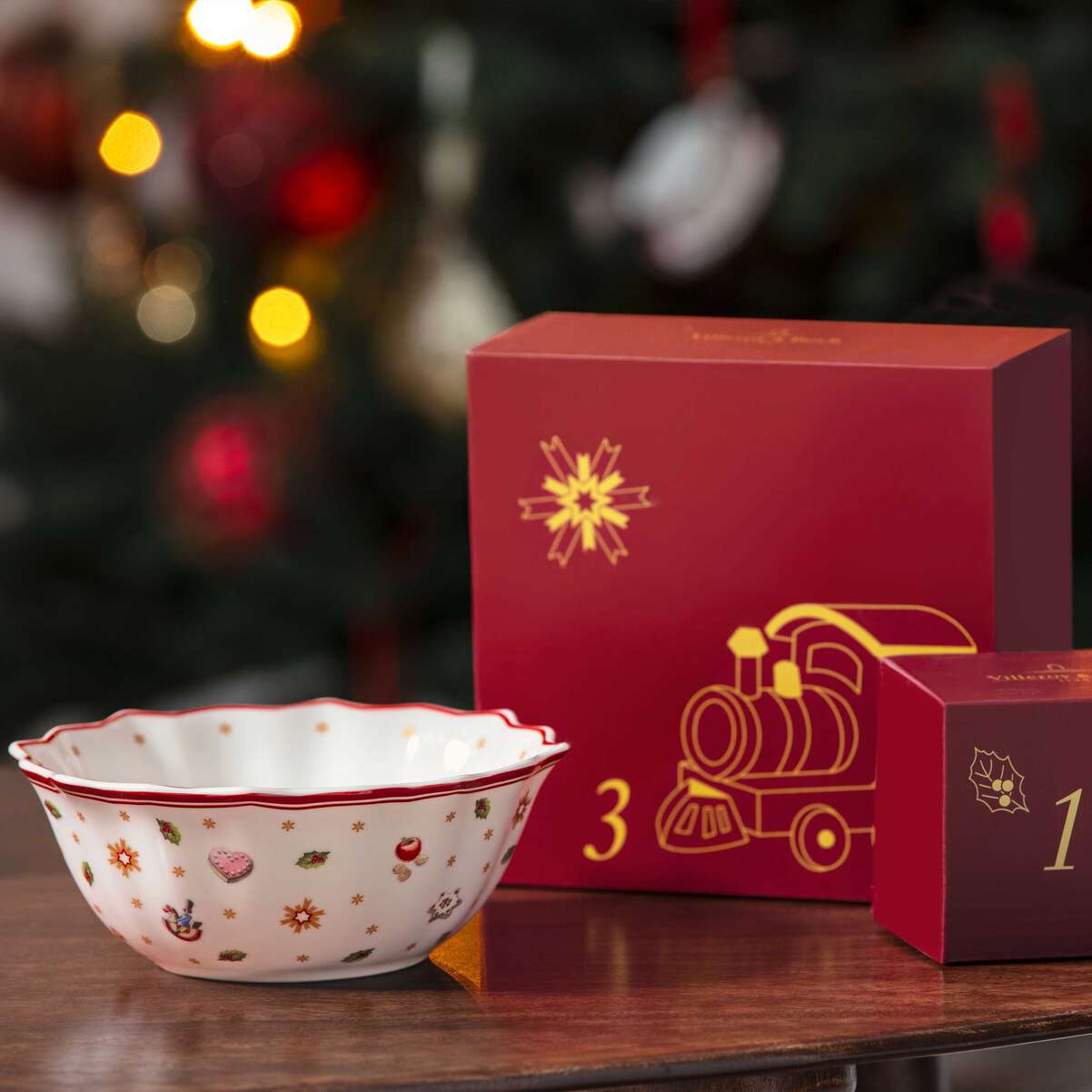 VILLEROY & BOCH Christmas Toy's Memory Calendario dell'Avvento 48,5x40cm Porcellana