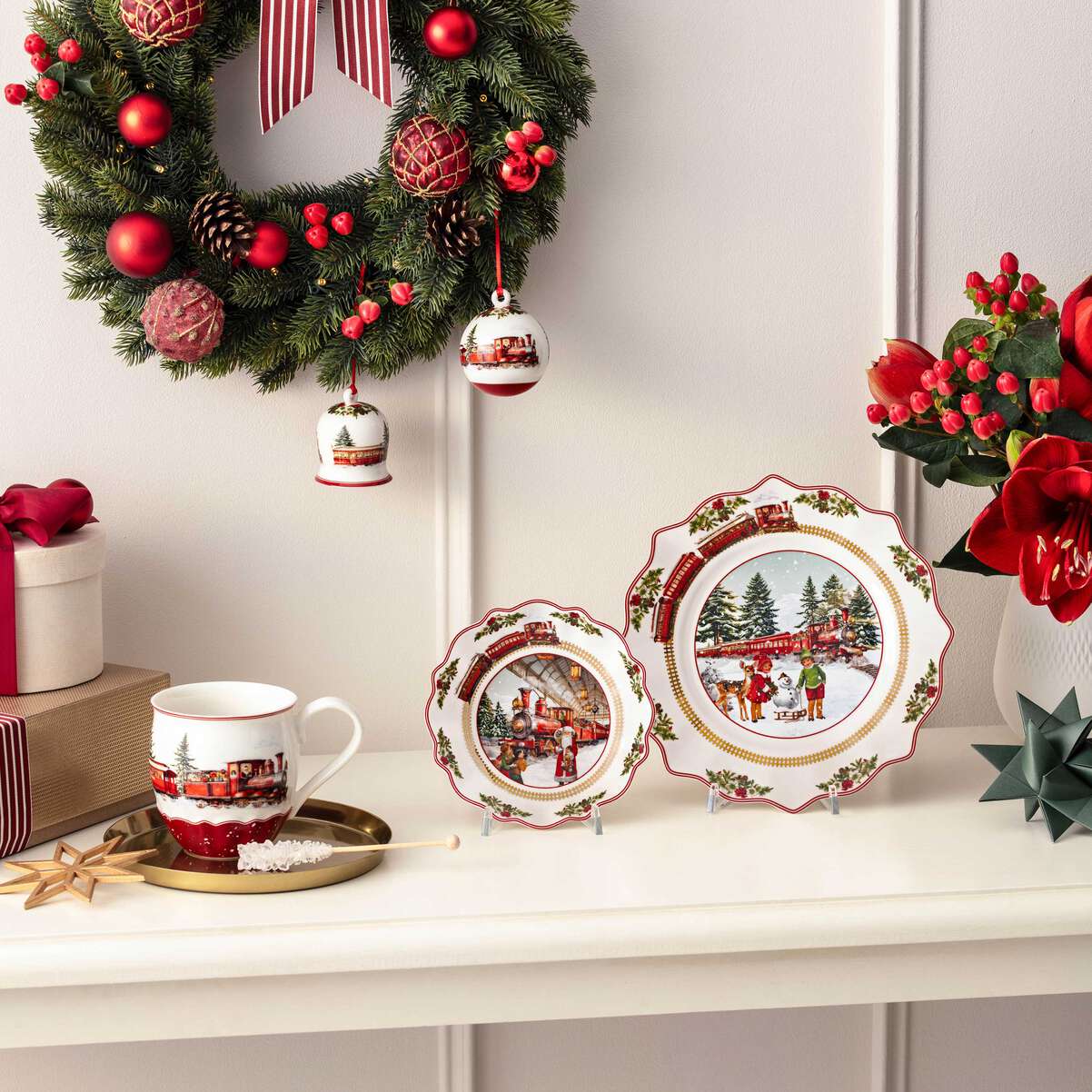 VILLEROY & BOCH Annual Christmas Edition 2025 Piatto Colazione 24cm Porcellana