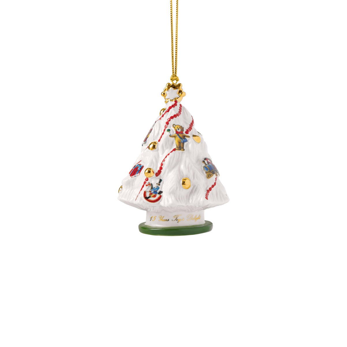 VILLEROY & BOCH Christmas Classics Edizione 2025 Addobbo Albero di Natale 10cm Porcellana