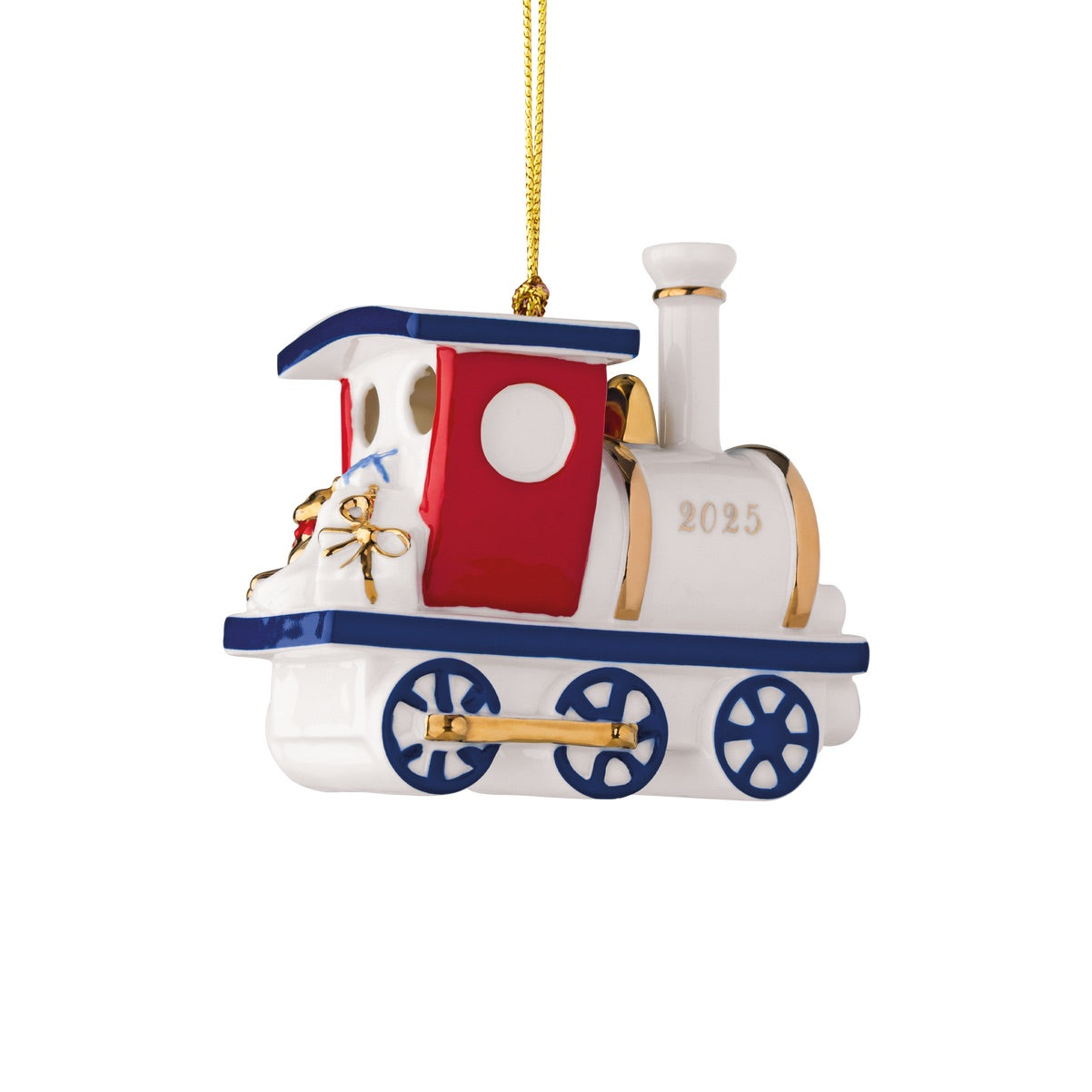 VILLEROY & BOCH Christmas Classics Edizione 2025 Addobbo Locomotiva 9x8,5cm Porcellana