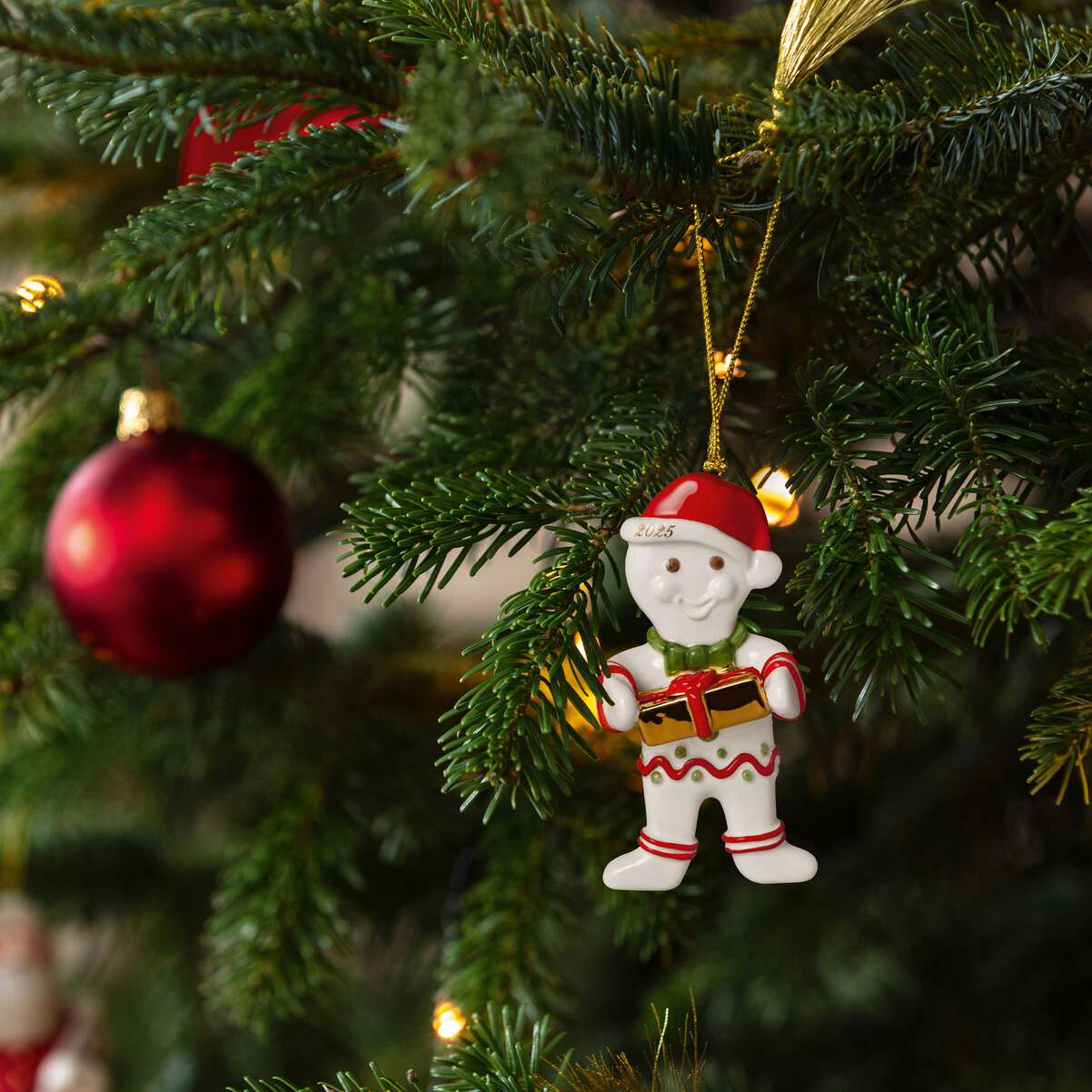 VILLEROY & BOCH Christmas Classics Edizione 2025 Omino Pan di Zenzero 11cm Porcellana