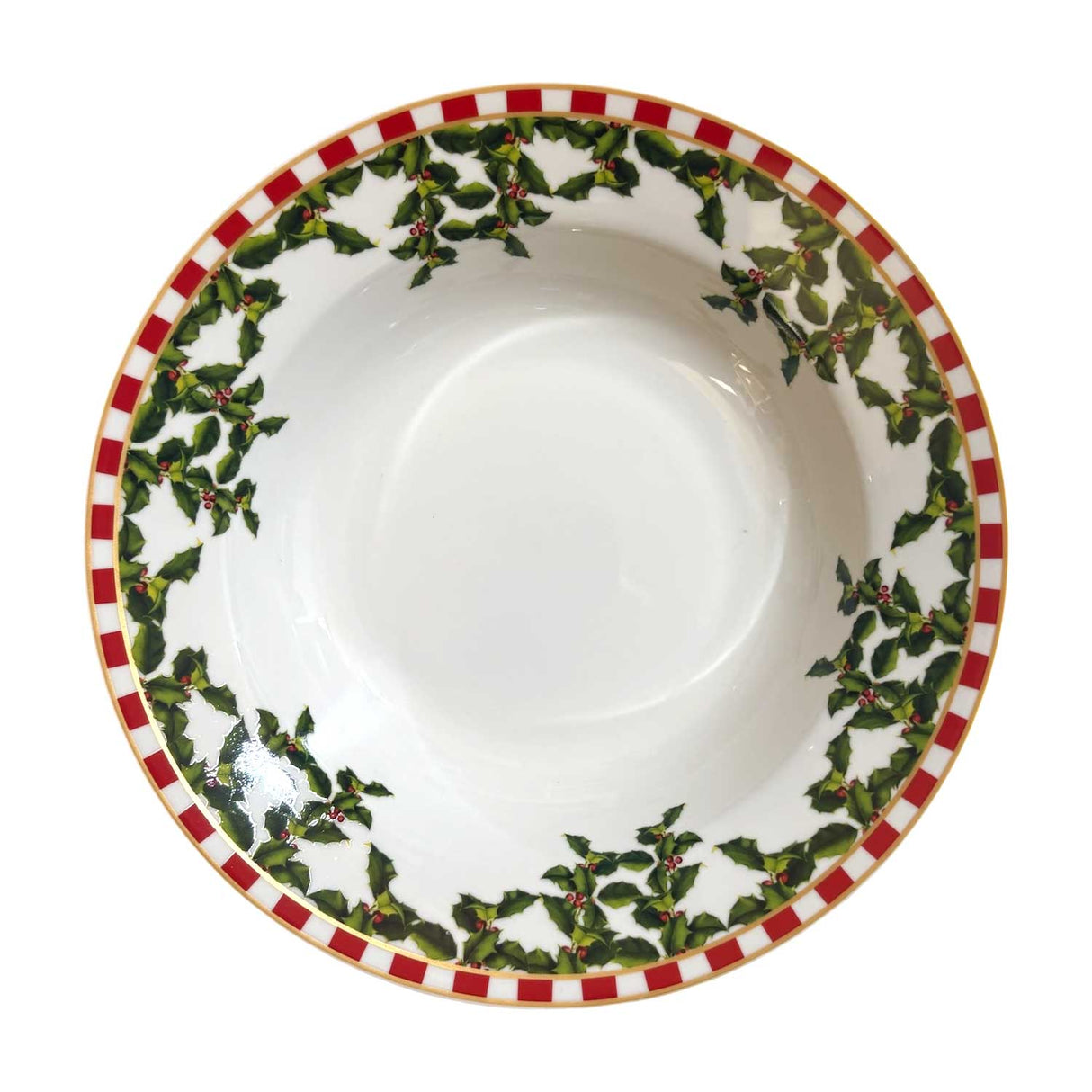 PALAIS ROYAL Servizio Tavola Piatti Natalizi Set 18 Pezzi Festa d'Inverno Porcellana