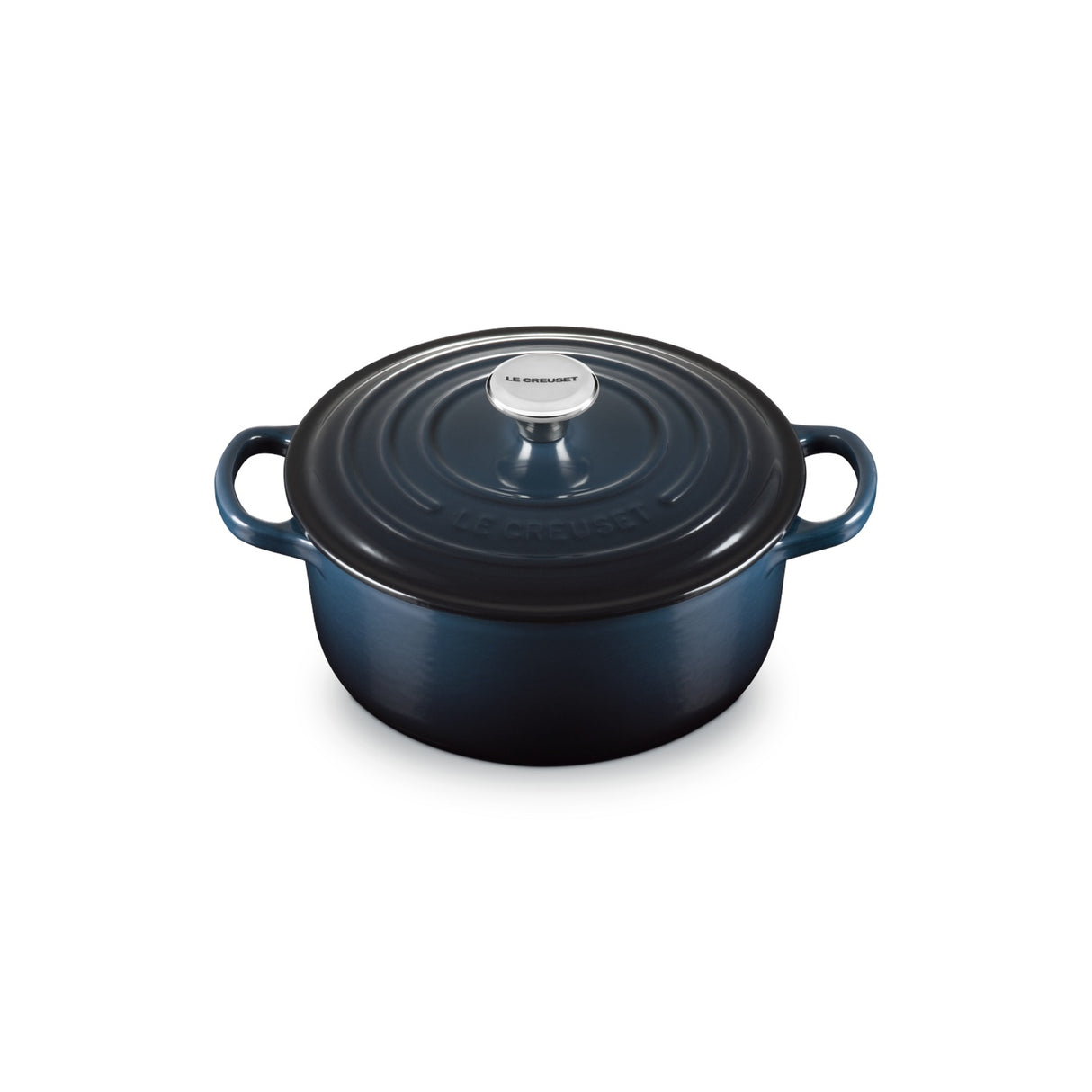 LE CREUSET Cocotte Rotonda Evolution 20cm Nuit Ghisa Vetrificata