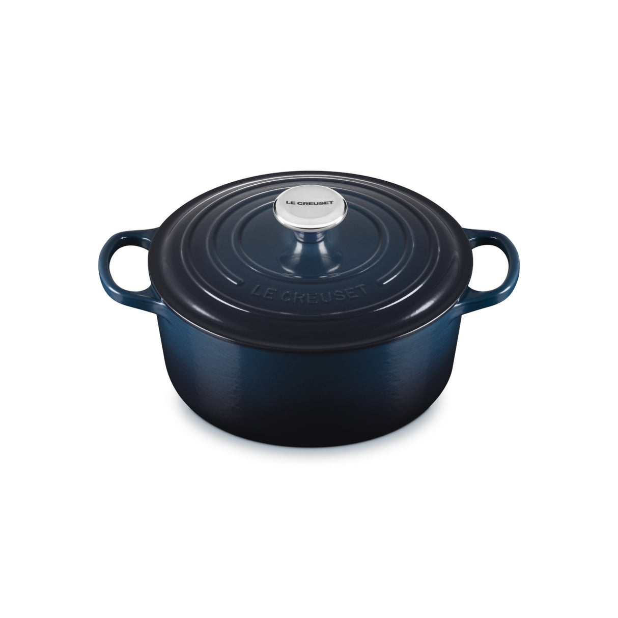 LE CREUSET Cocotte Rotonda Evolution 24cm Nuit Ghisa Vetrificata