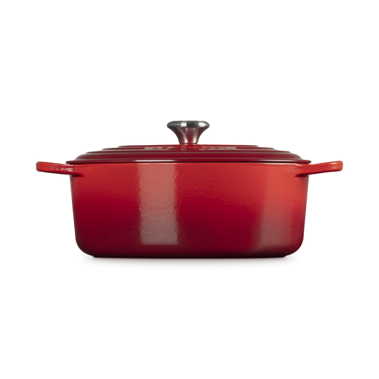 LE CREUSET Cocotte Ovale Evolution 31cm Ciliegia Ghisa Vetrificata