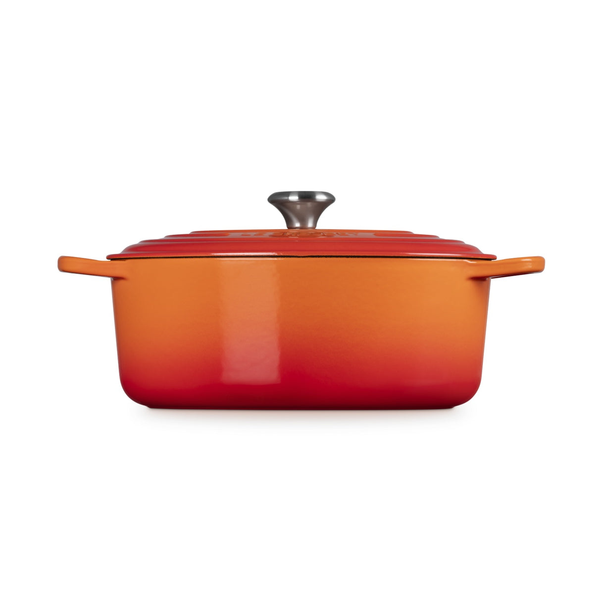 LE CREUSET Cocotte Ovale Evolution 31cm Arancio Ghisa Vetrificata