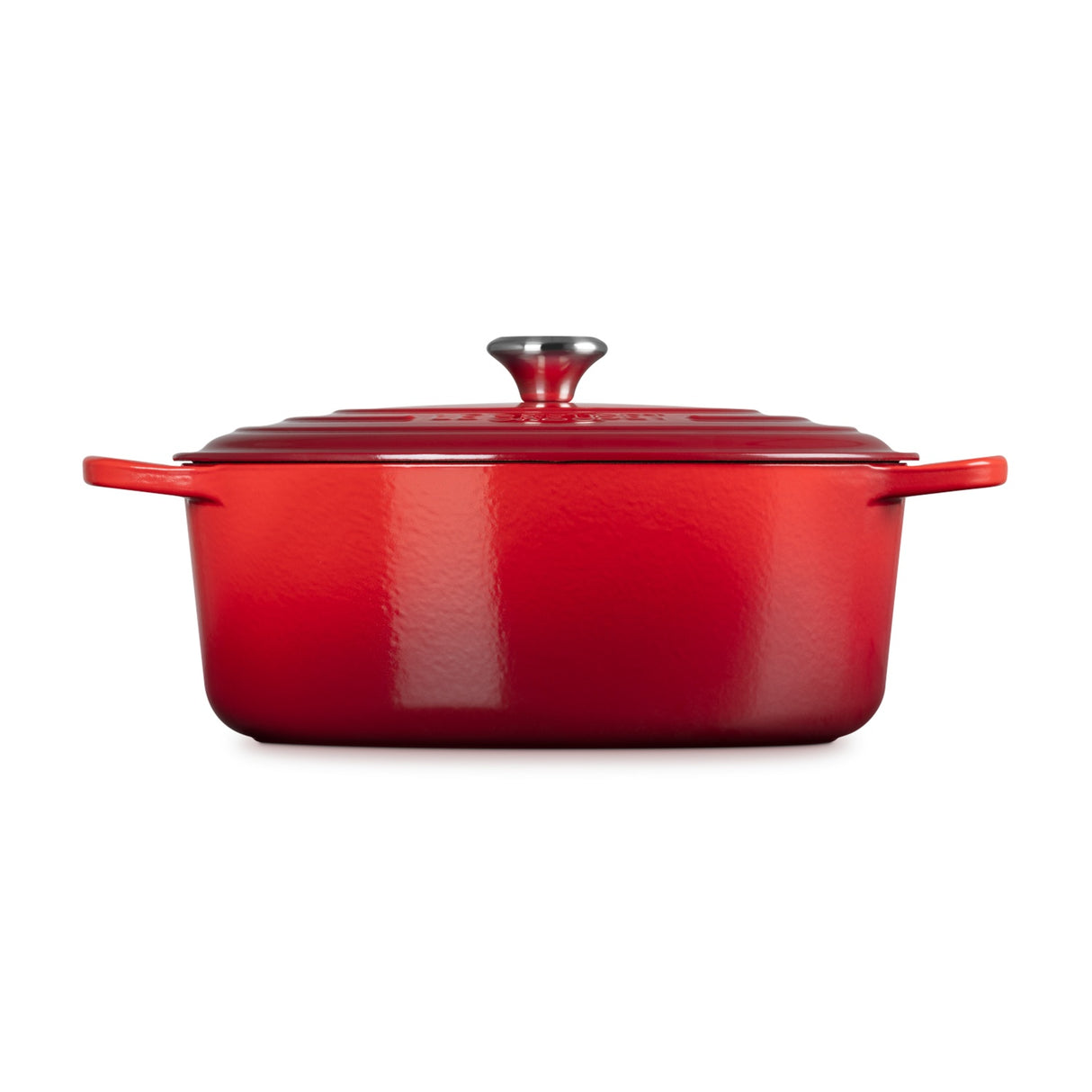 LE CREUSET Cocotte Ovale Evolution 33cm Ciliegia Ghisa Vetrificata