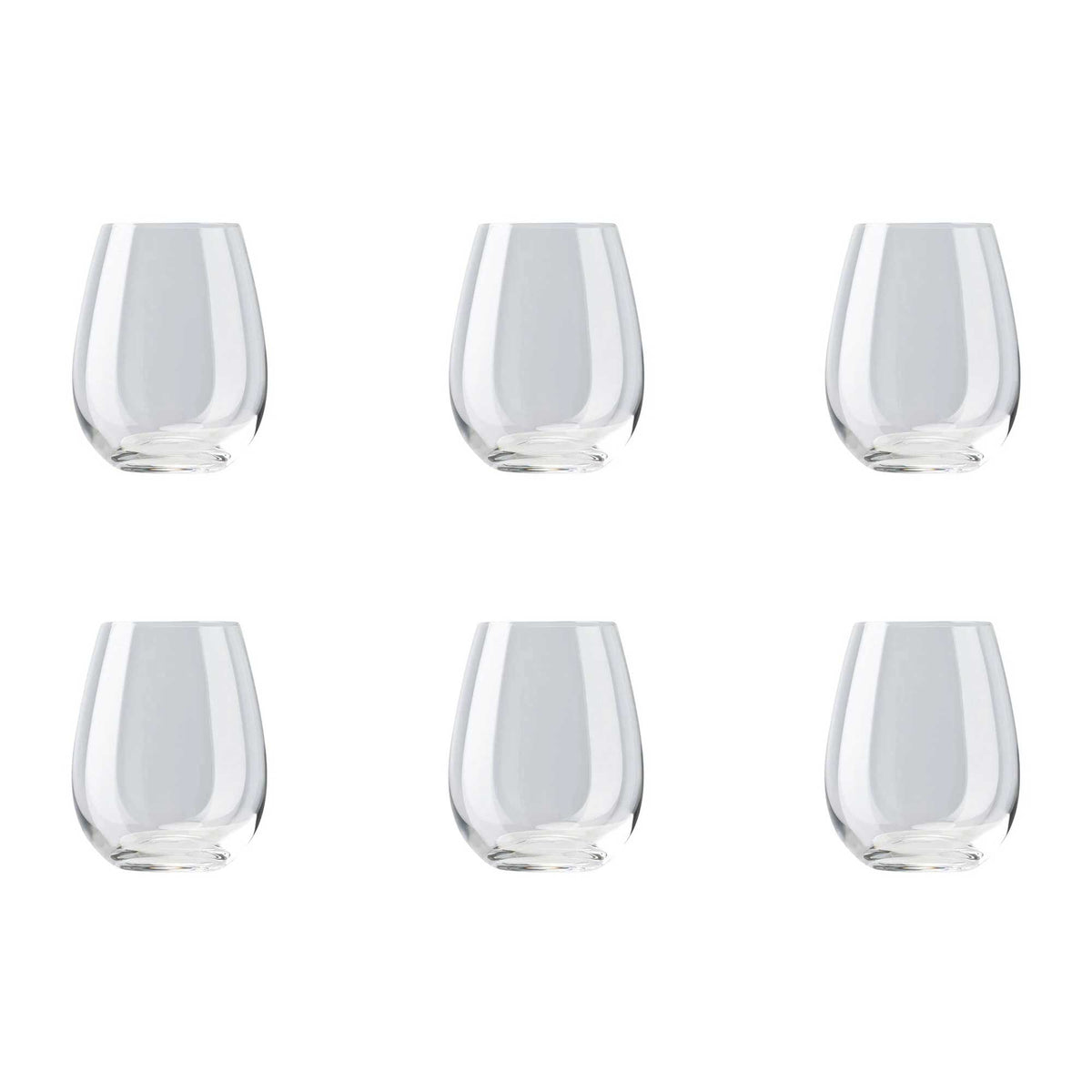 ROSENTHAL DiVino Bicchiere Basso Acqua Set 6 Pezzi 440ml Cristallo