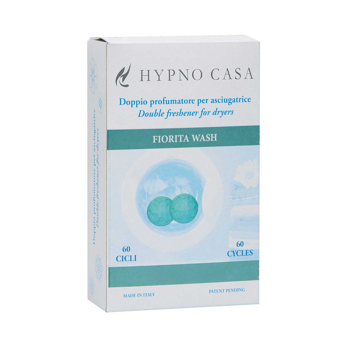 HYPNO CASA Profumatore per Asciugatrice 2 Pezzi Fiorita Wash