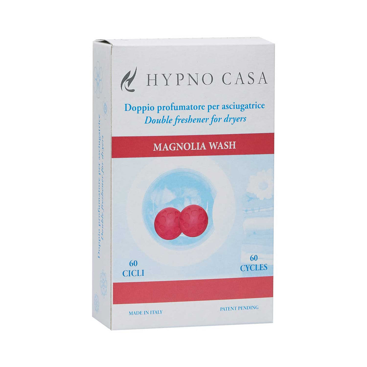 HYPNO CASA Profumatore per Asciugatrice 2 Pezzi Magnolia Wash