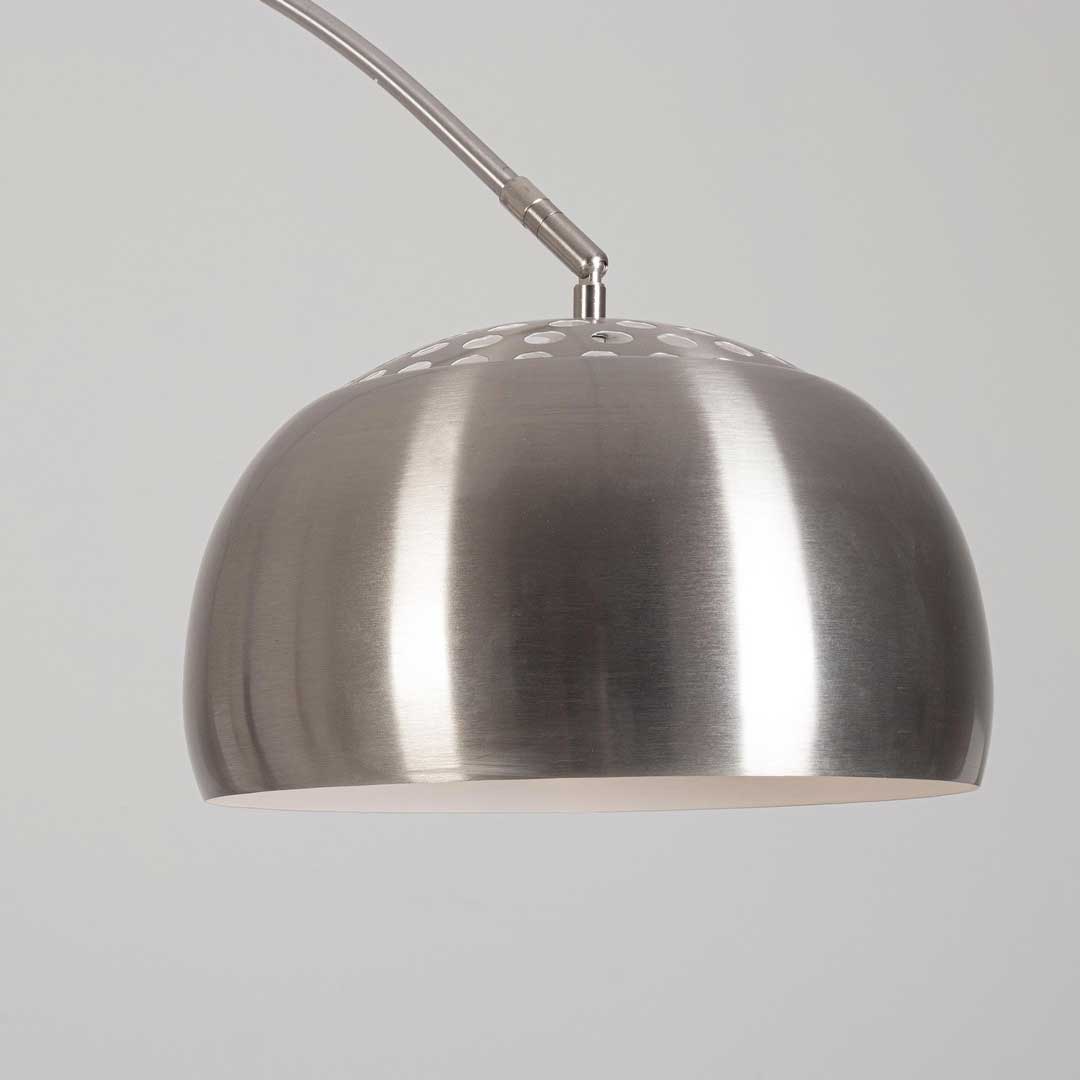 BIZZOTTO Lampada da Terra ad Arco Class 230cm Acciaio Base in Marmo