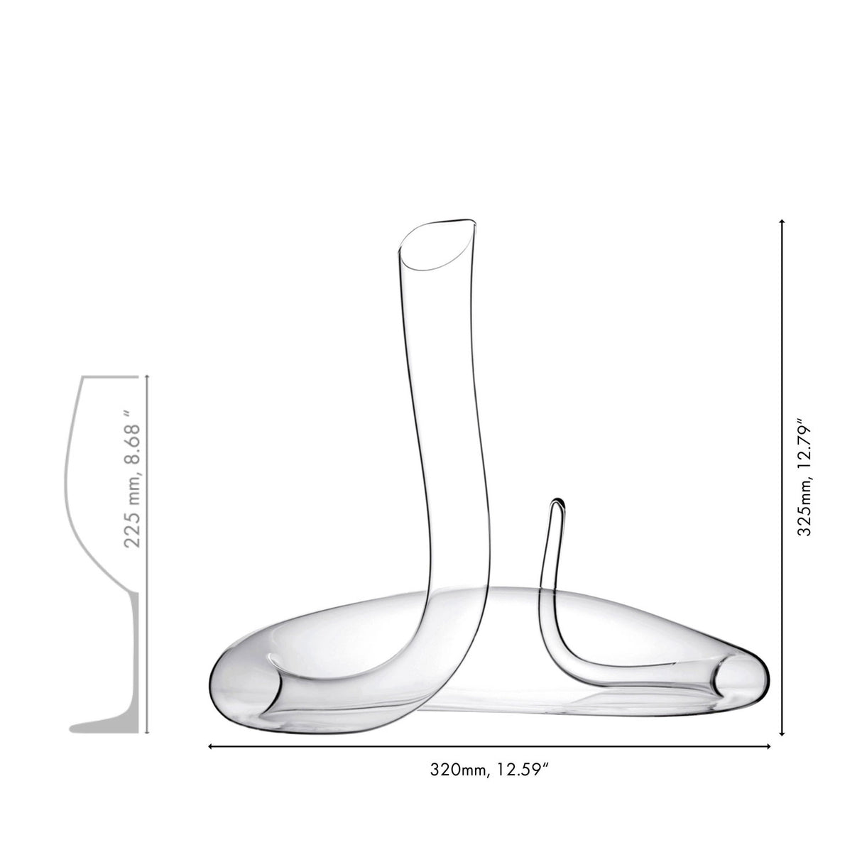 RIEDEL Mamba Decanter 1500ml Cristallo Fatto a Mano