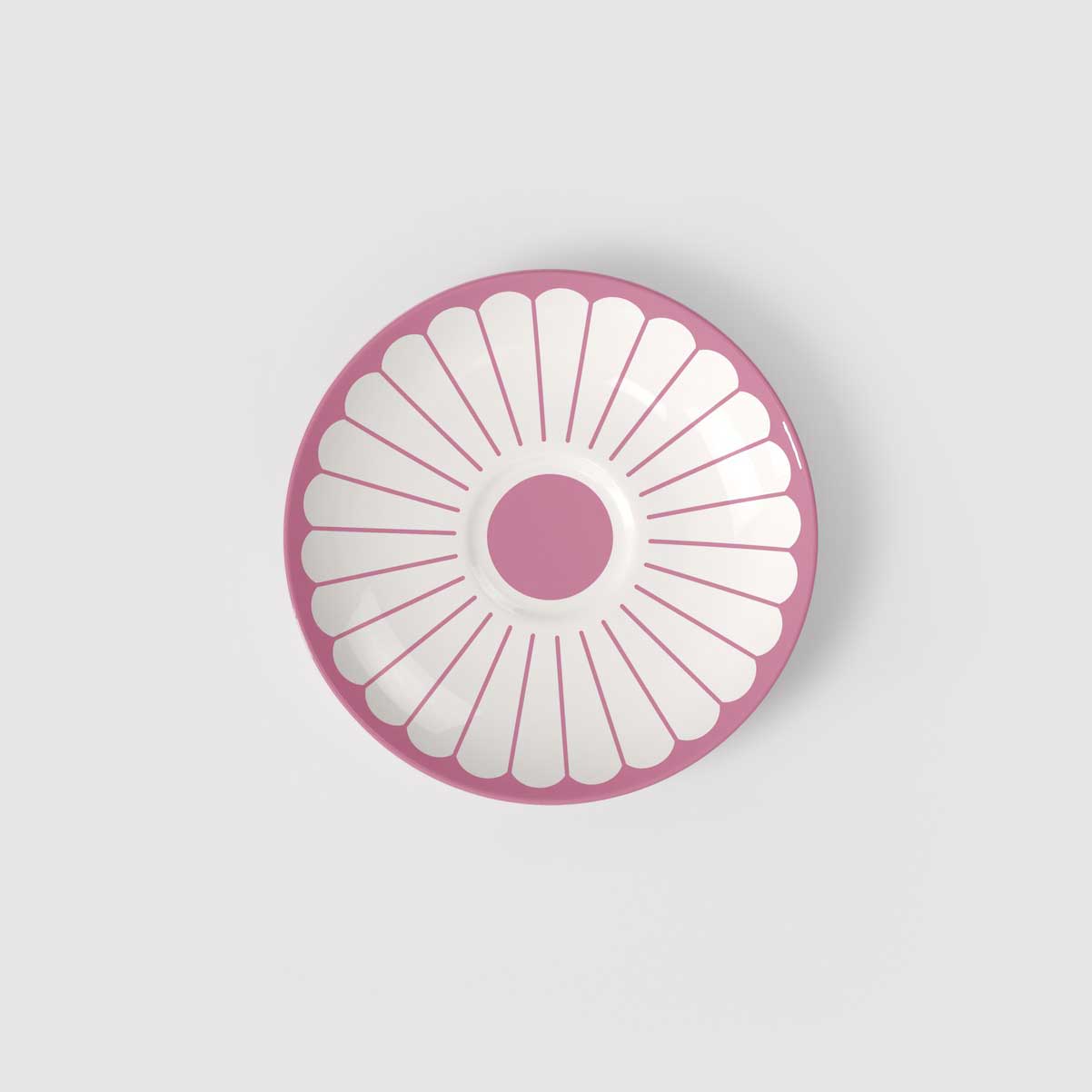 VILLEROY & BOCH Fleur Cassis Tazzina Caffè Espresso 70ml con Piattino 15cm Rosa Porcellana