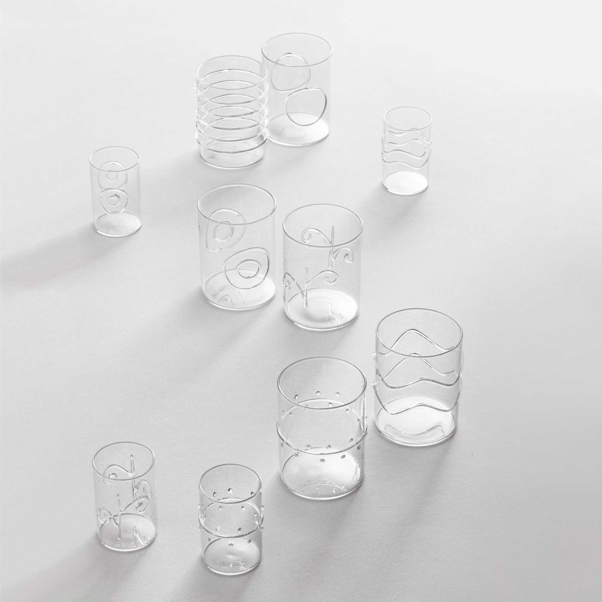 ICHENDORF Decò Set 6 Bicchieri Da Liquore 100ml Vetro Borosilicato