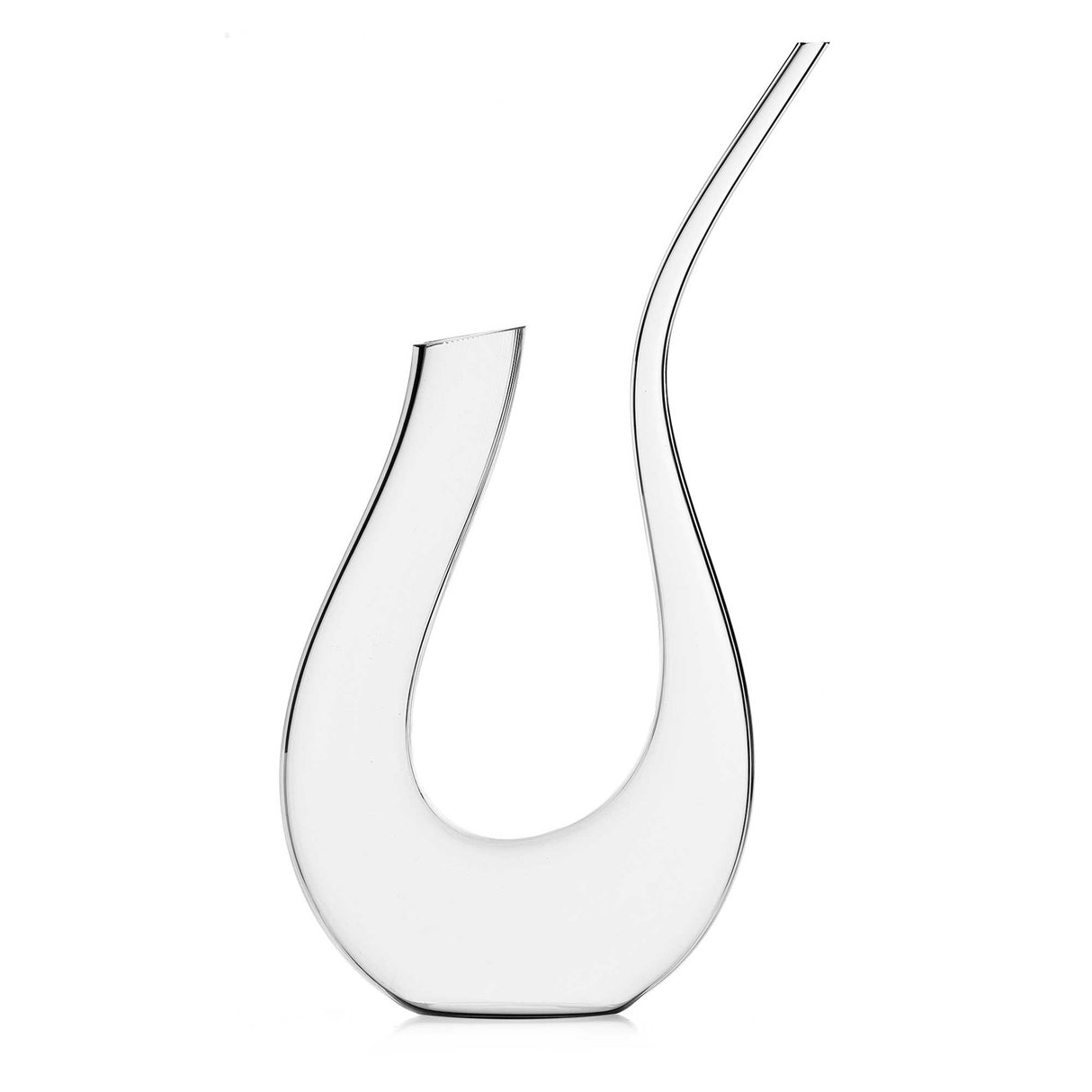 ICHENDORF Le Muse Leda Decanter 1,3 lt Cristallo Soffiato a Bocca