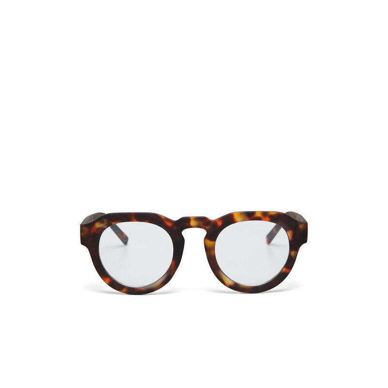 OKKIA Zeno Round Occhiali da Lettura Unisex Avana +1.50