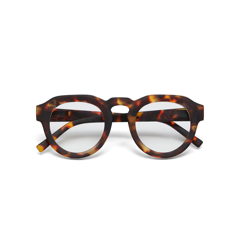 OKKIA Zeno Round Occhiali da Lettura Unisex Avana +2.00