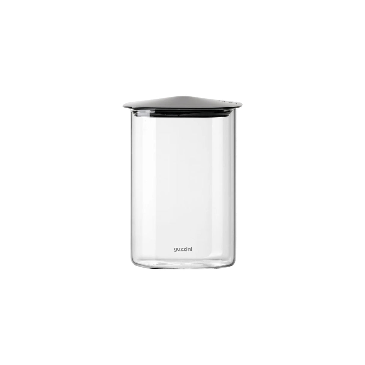 GUZZINI Barattolo Rettangolare in Vetro L 1,3L Fresh & Style Nero