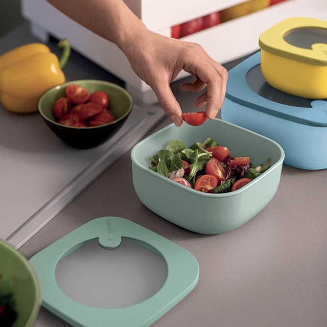 GUZZINI Chef Line Set 3 Contenitori Bassi Store&Plus