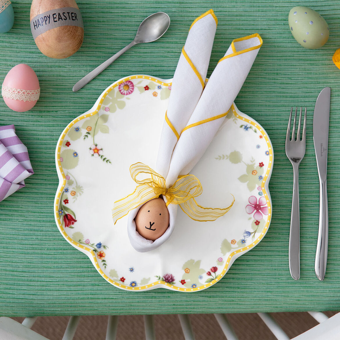 VILLEROY & BOCH Spring Awakening Piatto Colazione Dessert 22cm Pasqua