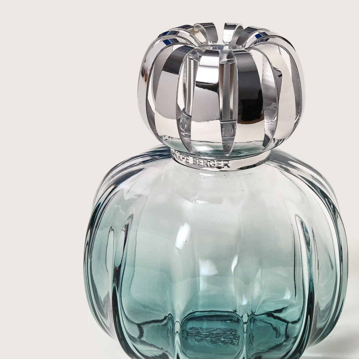 LAMPE BERGER Lampada Catalitica Cofanetto Corali Vert con Flacone 250ml Aqua Celeste