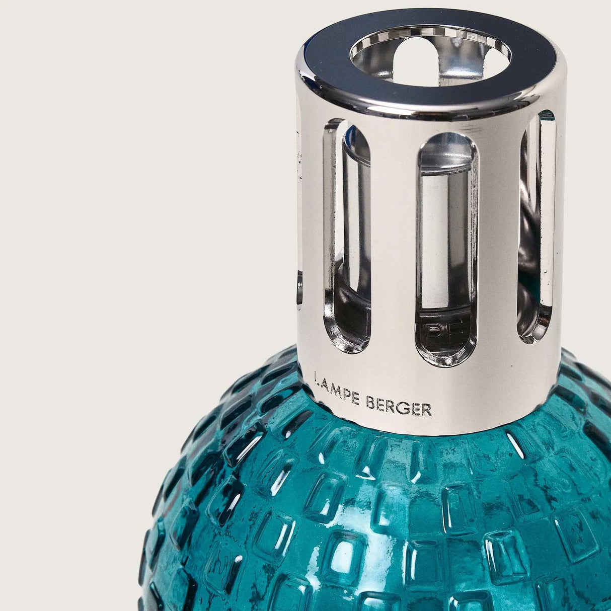 LAMPE BERGER Lampada Catalitica Cofanetto Disco Vert con Flacone 250ml Musc Cocoon