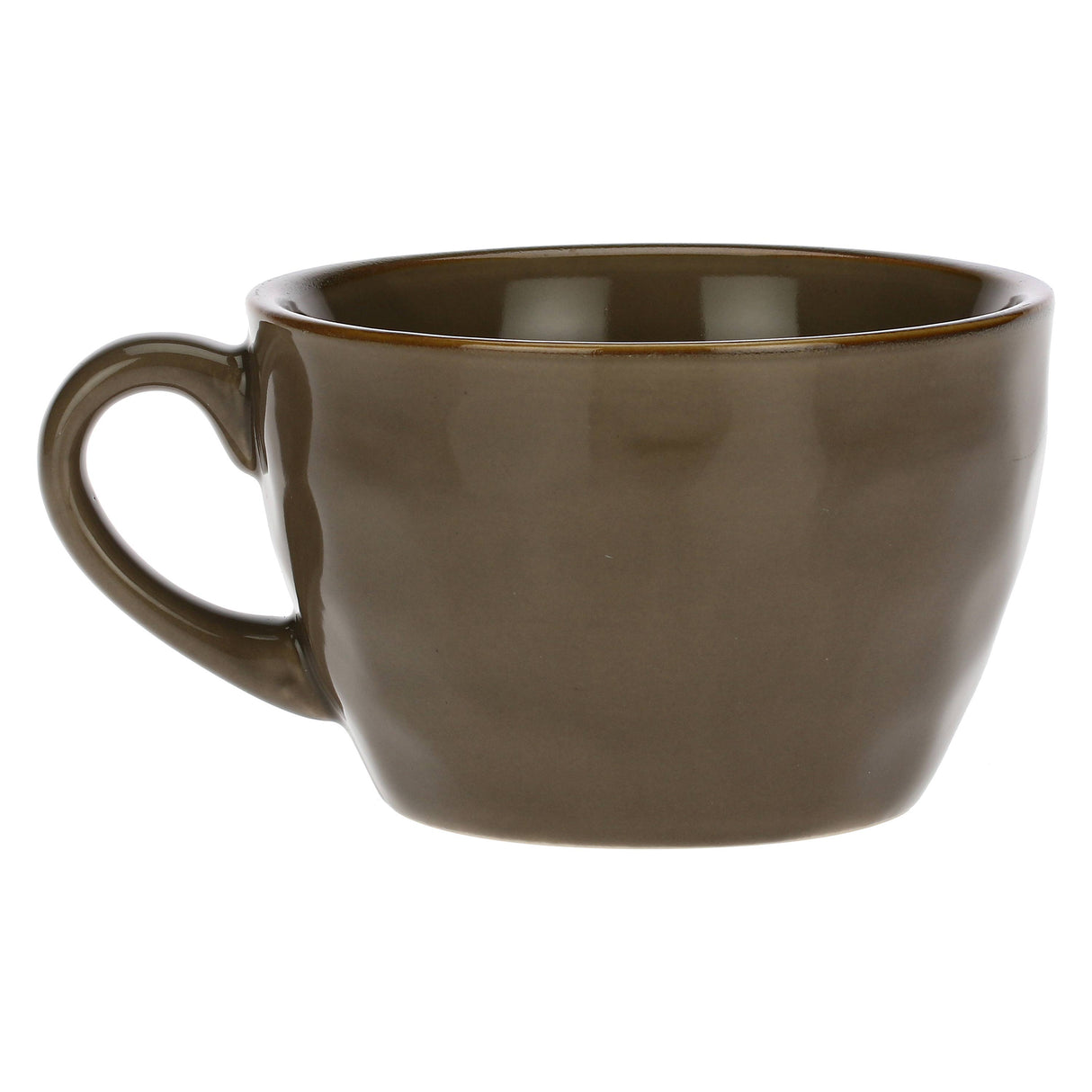 ROSE & TULIPANI Concerto Tazza Colazione 420ml Grigio Tortora Stoneware