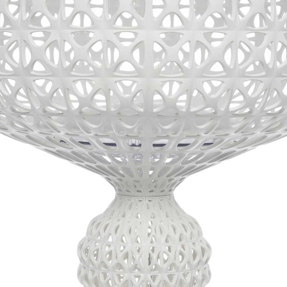 KARTELL Kabuki Indoor Lampada da Terra Piantana Bianco 50x166cm