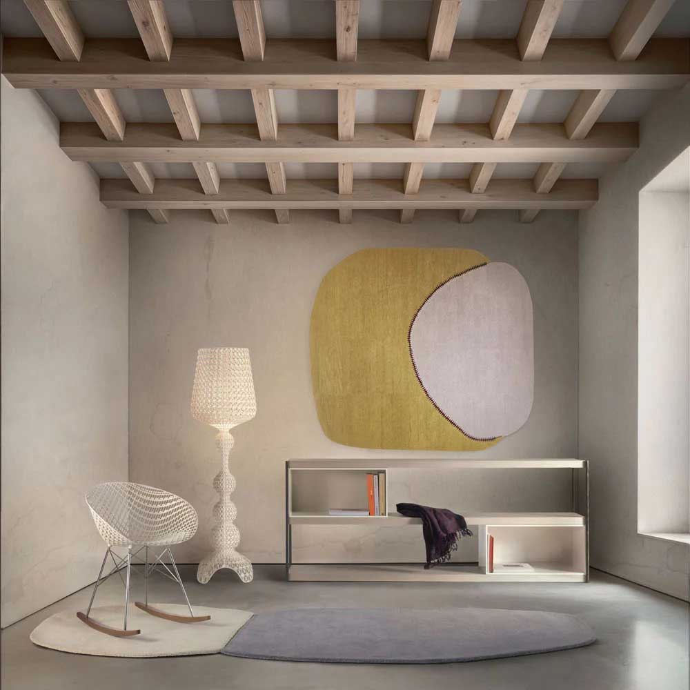 KARTELL Kabuki Indoor Lampada da Terra Piantana Bianco 50x166cm