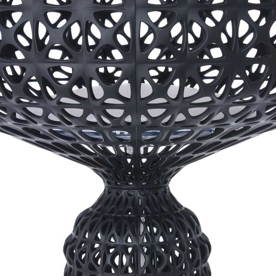 KARTELL Kabuki Indoor Lampada da Terra Piantana Nero 50x166cm