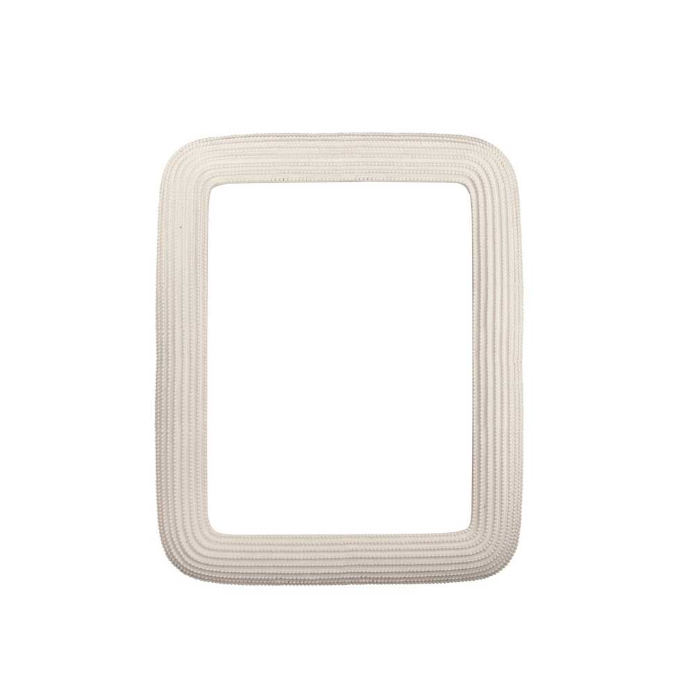 BRANDANI Portafoto Texture Avorio Interno 18x24cm Poliresina