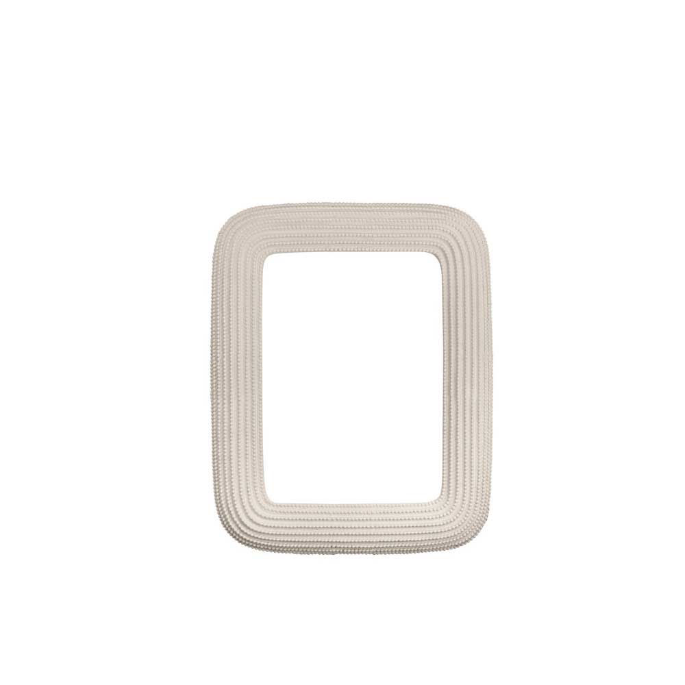 BRANDANI Portafoto Texture Avorio Interno 13x18cm Poliresina