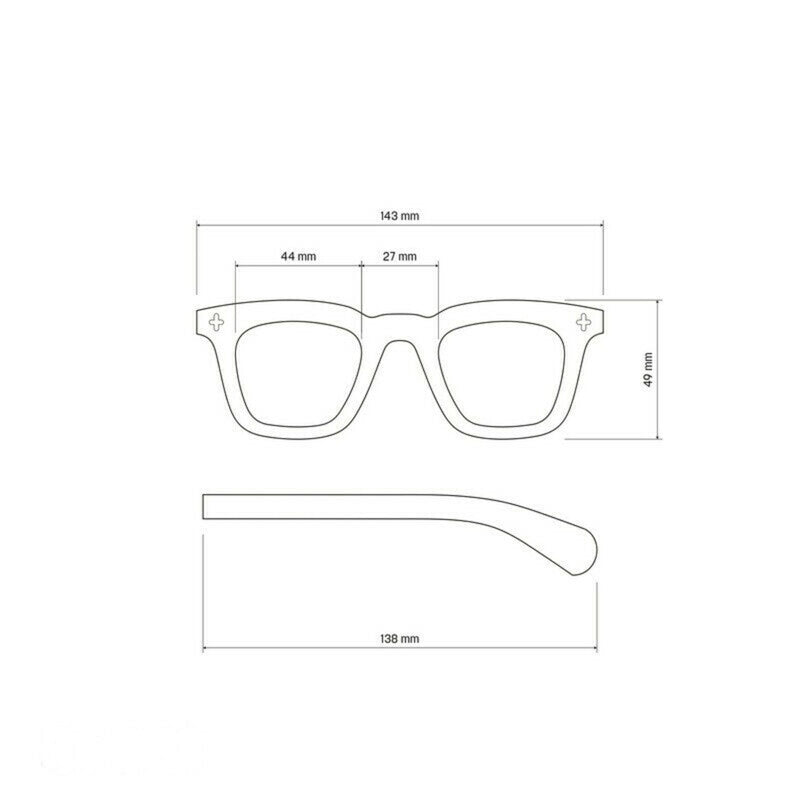 OKKIA Firenze Occhiali da Sole Unisex Rotondo Sahara Avana