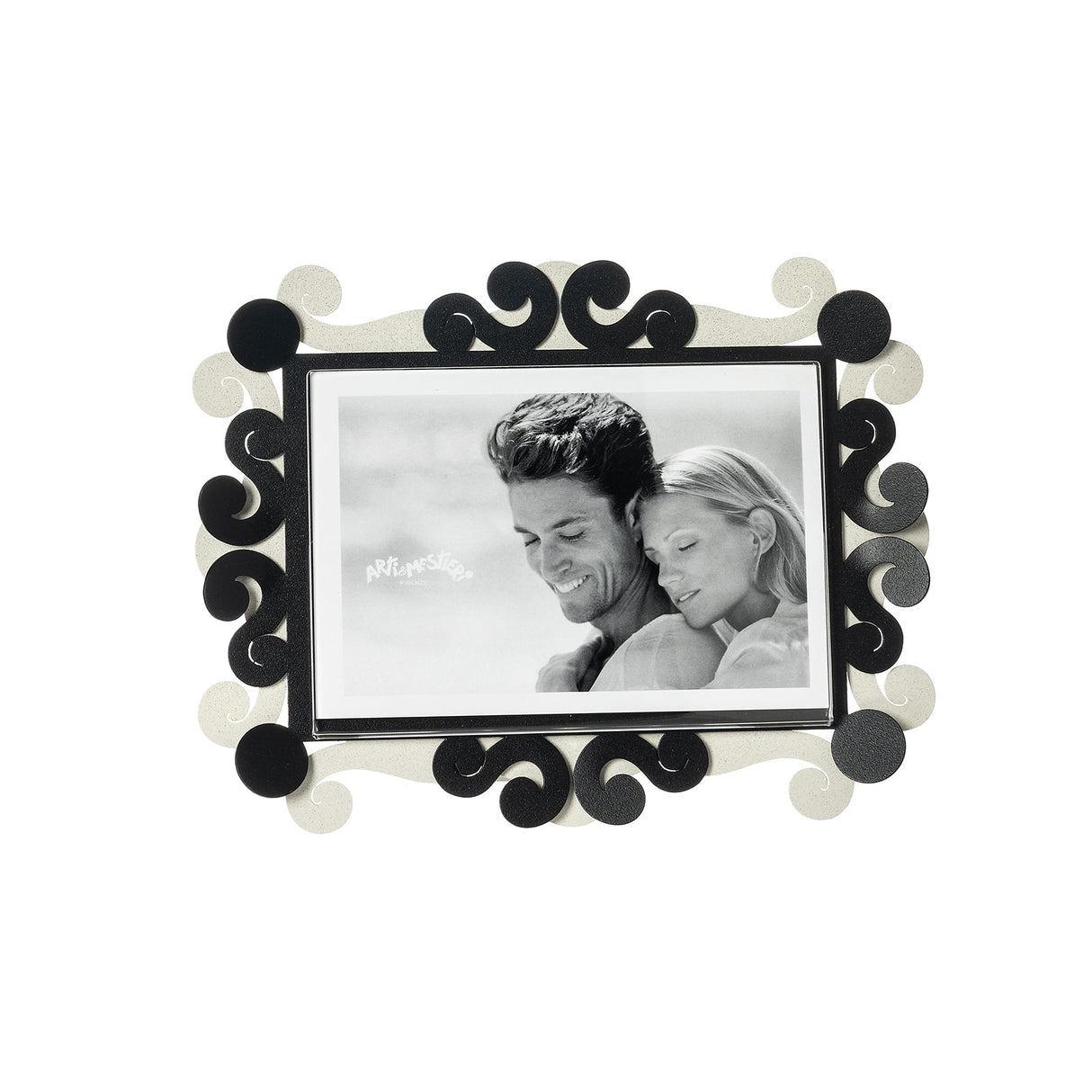 Portafoto Koko Arti & Mestieri in metallo 10x15 cm orizzontale