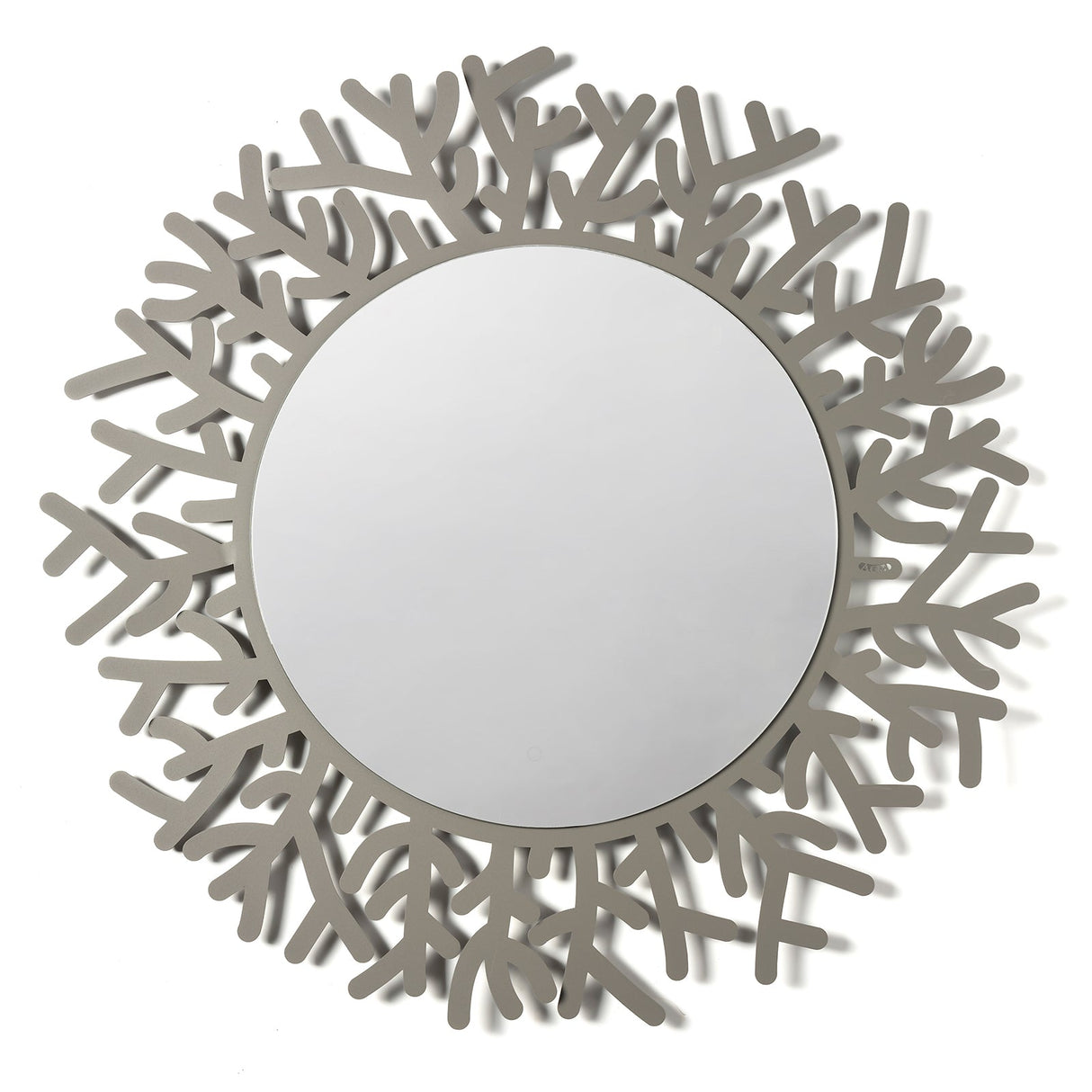 ARTI & MESTIERI Specchio da Parete Coral 90cm Fango