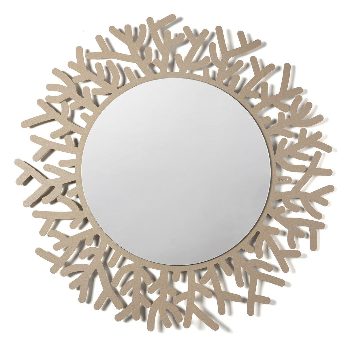 ARTI & MESTIERI Specchio da Parete Coral 90cm Beige