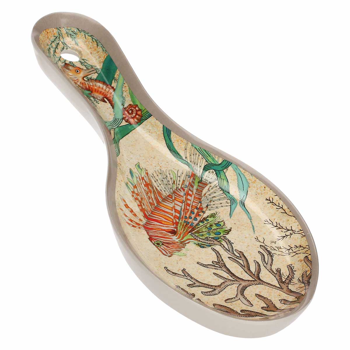 ROSE & TULIPANI Sea Life Poggiamestolo 24,5x10cm Melamina