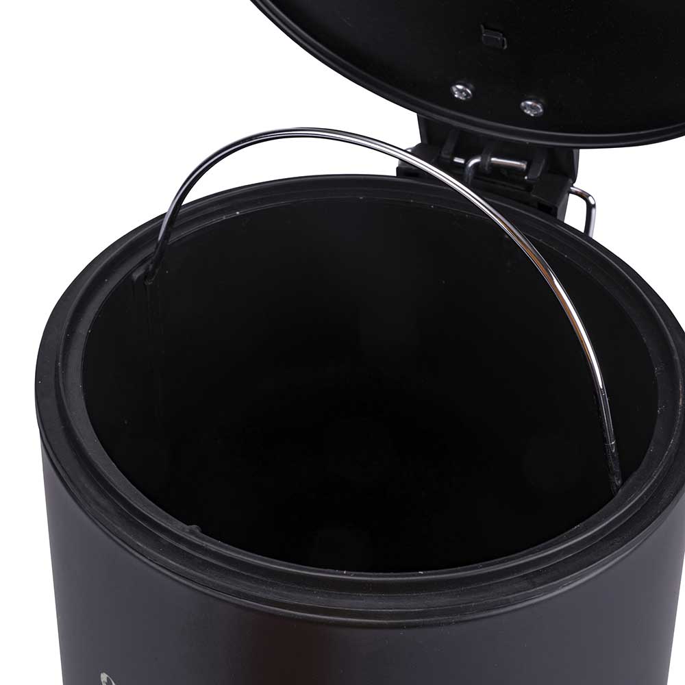 VILLA D'ESTE HOME TIVOLI Victionary Toilette Pattumiera 3L Plastica Nero