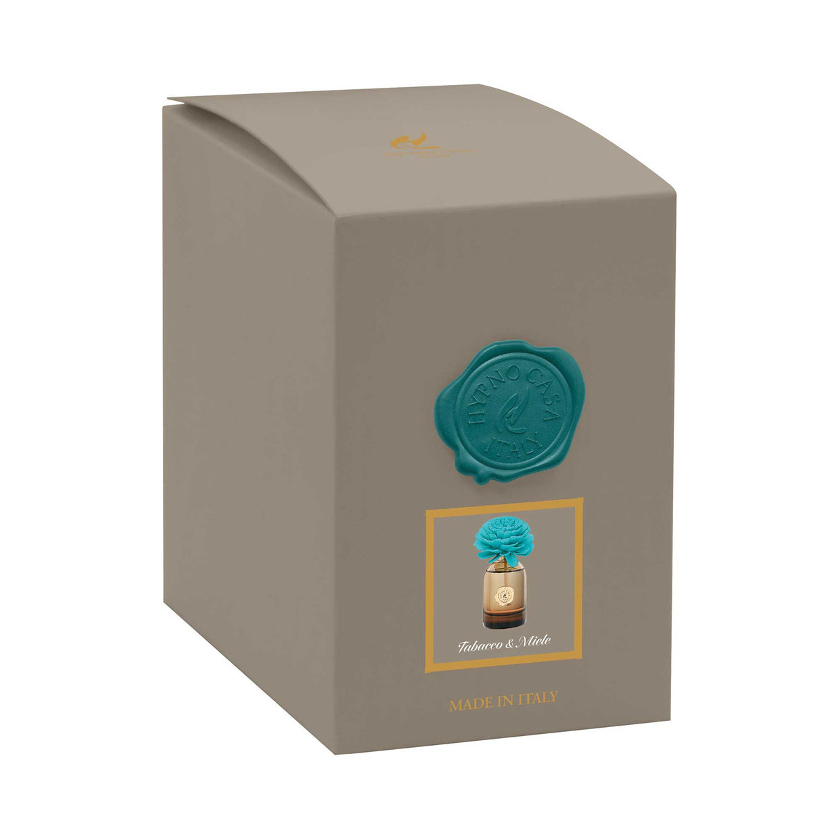 HYPNO CASA Diffusore a Bastoncini con Fiore Petrolio 250ml Tabacco e Miele