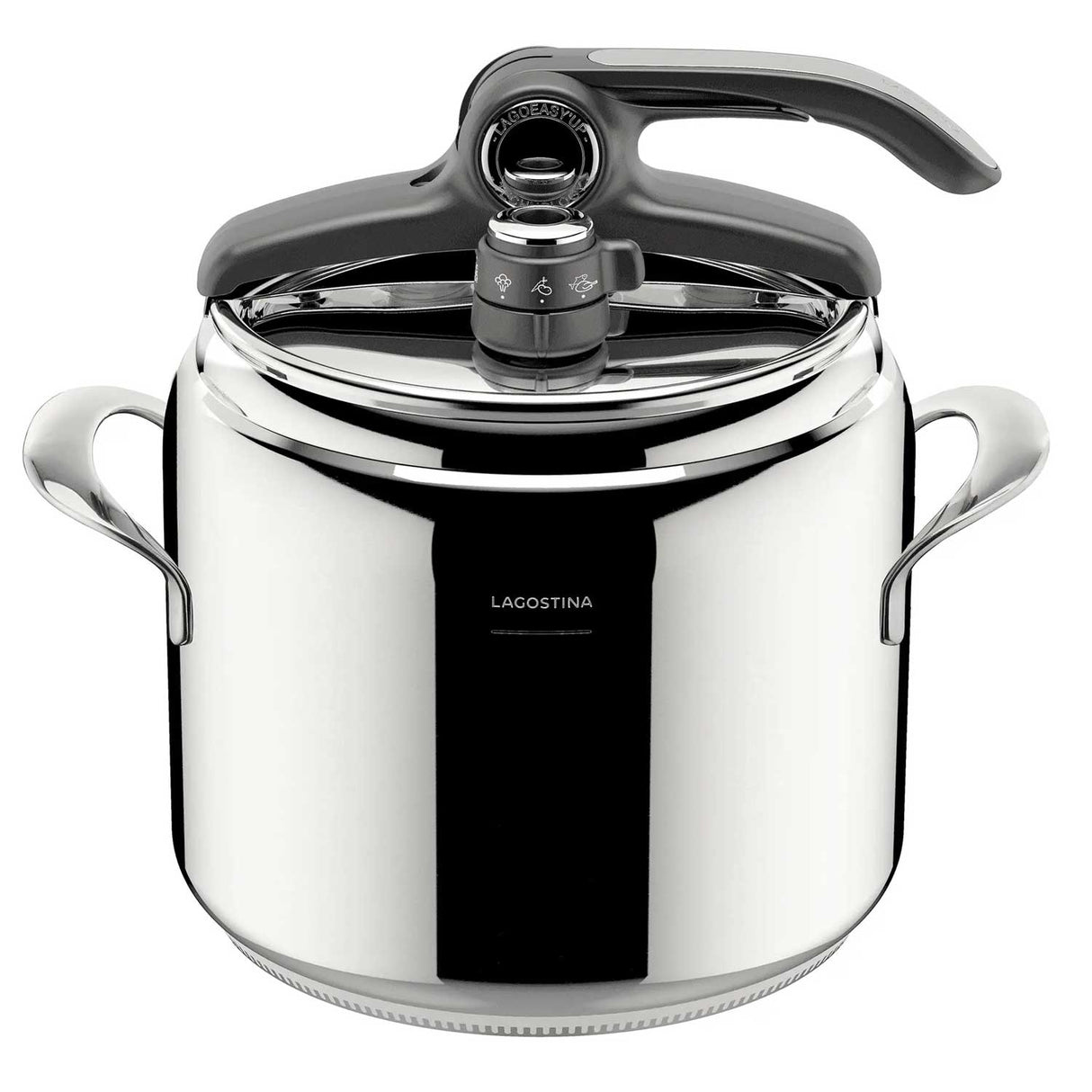 LAGOSTINA Pentola Pressione Diva Lagoeasy'Up 9L Acciaio Inox 18/10