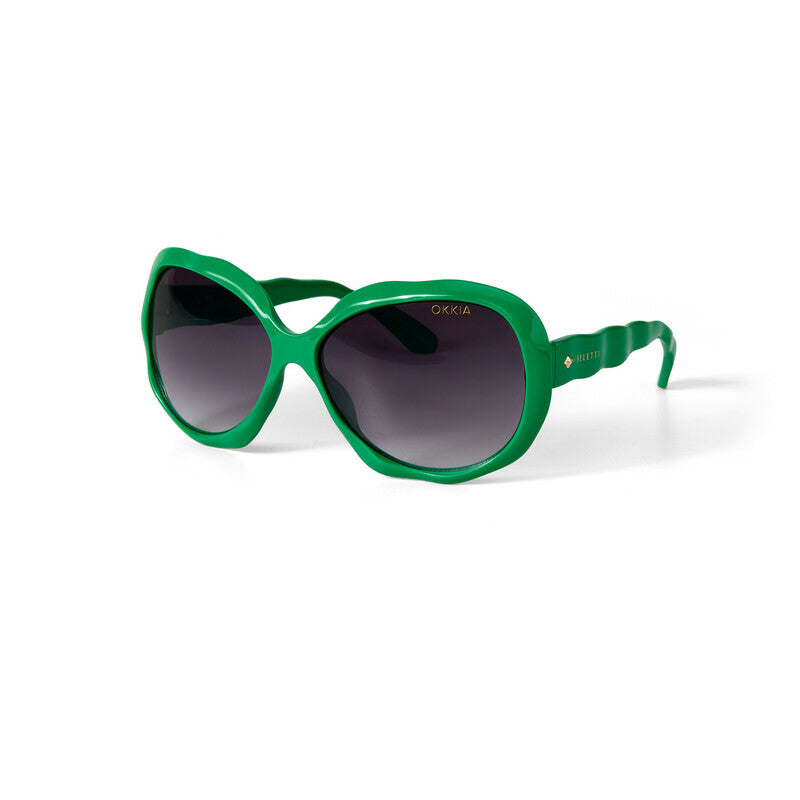 SELETTI x OKKIA Occhiali da Sole California Unisex Verdi