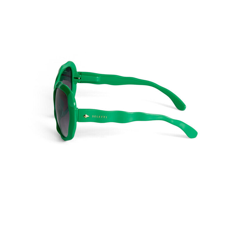 SELETTI x OKKIA Occhiali da Sole California Unisex Verdi
