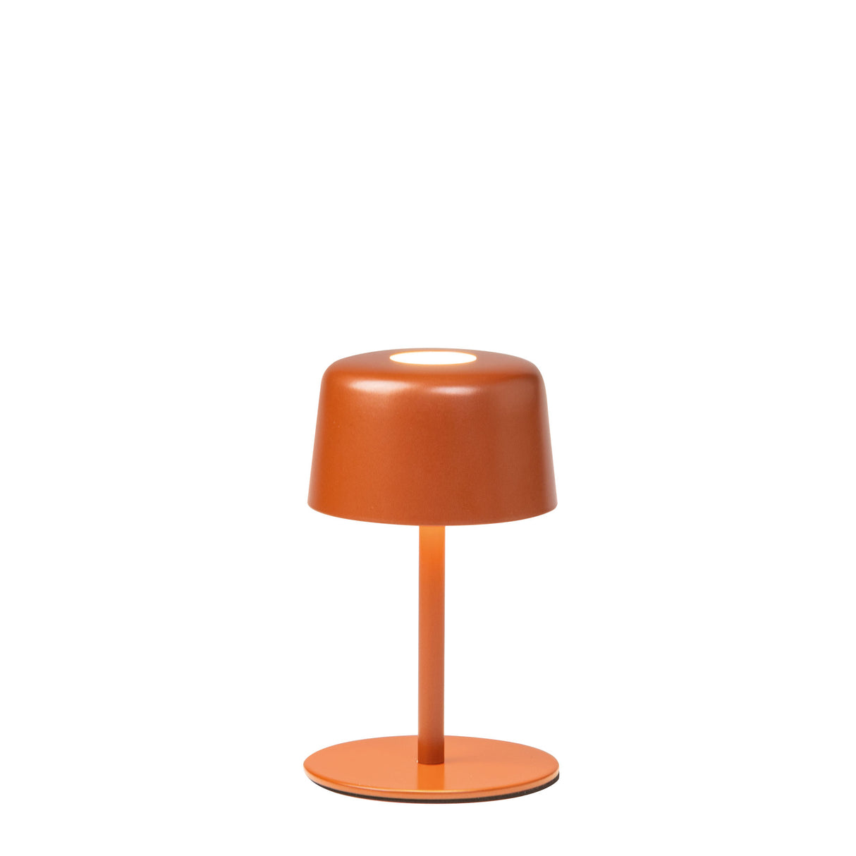 ZAFFERANO Ailati 1+1 Lampada da Tavolo Ricaricabile LED 25/14cm Terracotta in Metallo