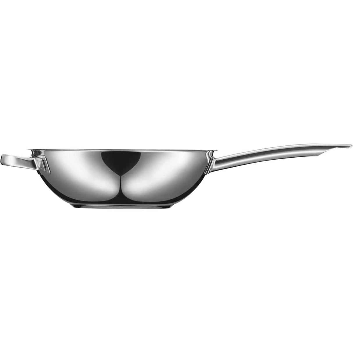 WMF Durado Padella Wok Antiaderente in Acciaio Inox per Induzione 28cm
