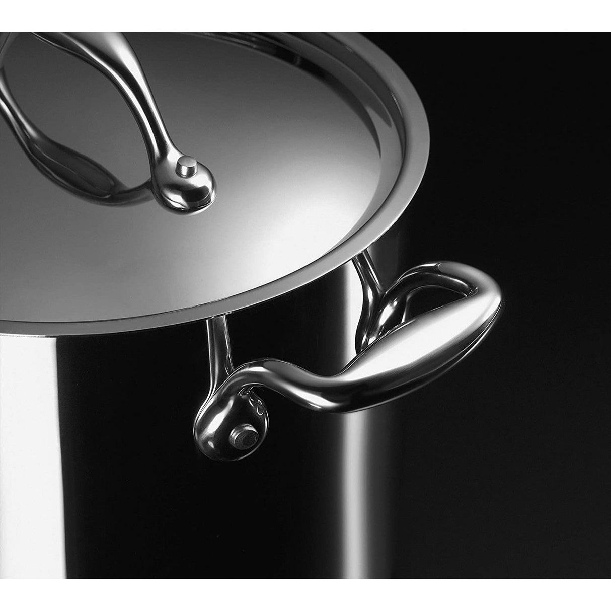 LAGOSTINA Accademia Casseruola Fonda 2 Maniglie con Coperchio 26cm Acciaio Inox