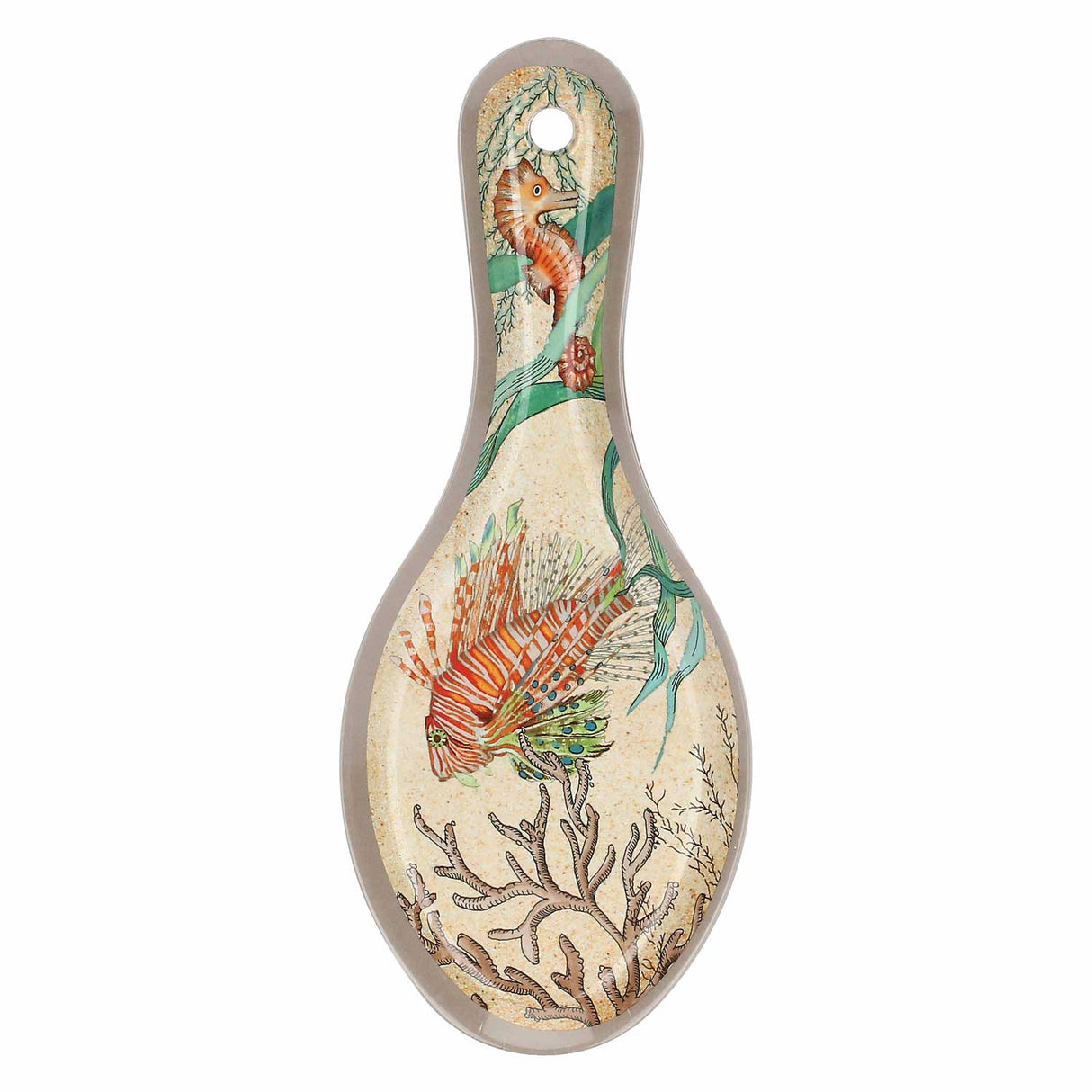 ROSE & TULIPANI Sea Life Poggiamestolo 24,5x10cm Melamina