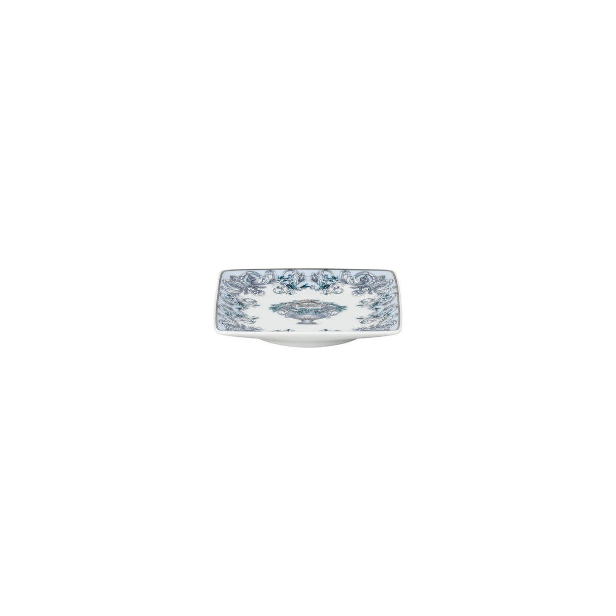 VERSACE Coppetta Quadrata Coupe Dieux Holiday 2026 Edizione Limitata 12x12cm in Porcellana