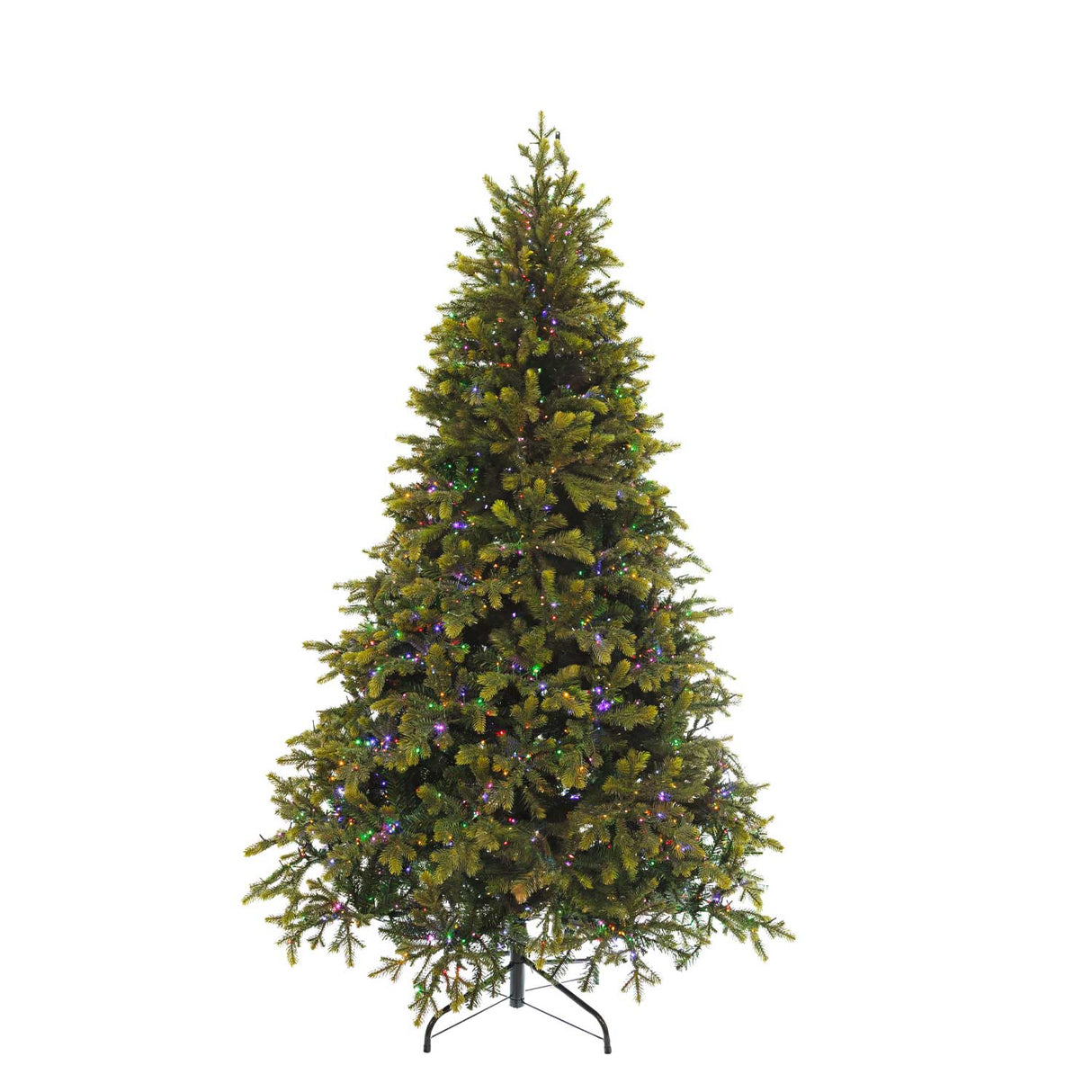 Magnifique Maison Albero di Natale Luxury Large 210x132cm Realistico 1451 Rami con 2000 LED