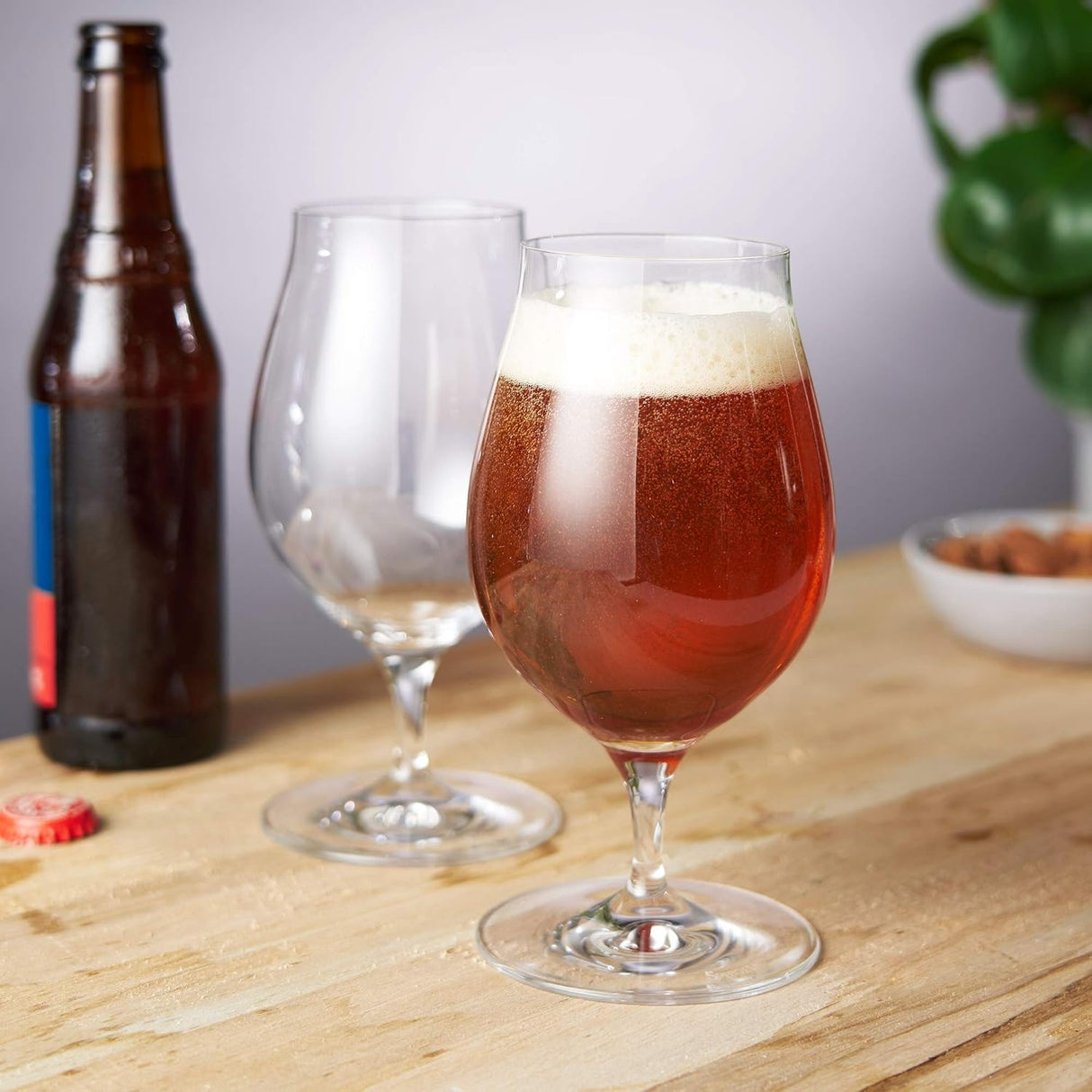 SPIEGELAU Craft Beer Glasses Bicchiere da Birra Invecchiata in Botte in Cristallo Set 2 Pezzi 480ml